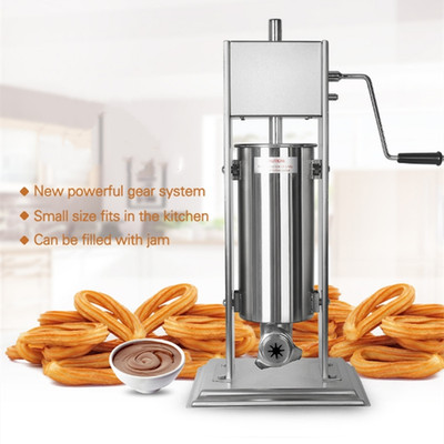 Churros Maker Donut 5 Liter mit 4 Düsen Spanisch Churrera Churros Maschine Donut