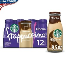 Frappuccino Mocha Iced Coffee 12 Pack Shelf Stable Caffeinated Ready To Drink US
