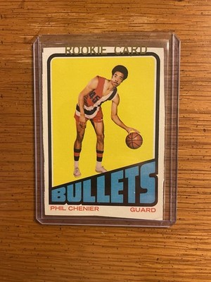 Phil Chenier Bullets 1972-73 Topps Rookie #102 NBA Champion EX