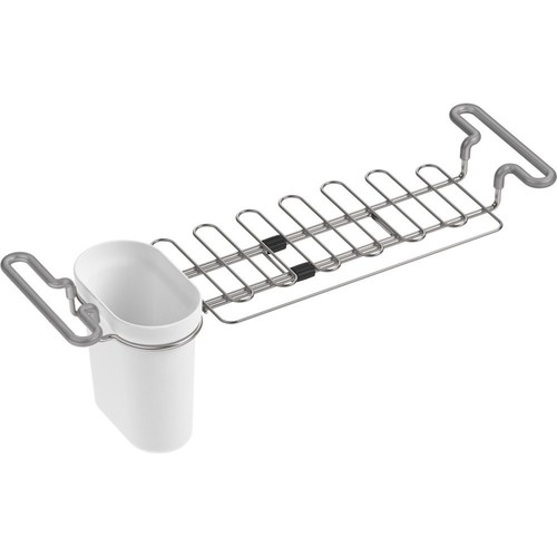 K-5473-0 Multi-Purpose Over-The-Sink Drying Rack, Caddy with Kitchen Towel Ba...
