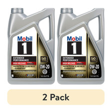 (2 pack)MB1 Extended Performance High Mileage Full Synthetic Motor Oil 0W-20 5Qt 38.91 per gallon