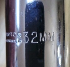 New 5332m 32mm Metric Deep Socket 12 Drive 12 Point Usa Chrome Professional New 5332m 32mm Metric Deep Socket 12 Drive 12 Point Usa Chrome Professional