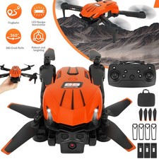 Drohne mit Kamera Spielzeug Drohne 3 Akkus Selfie RC Tragbar HD für Kinder