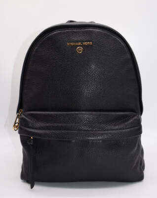 Michael Kors Slater Medium Pebbled Leather Backpack