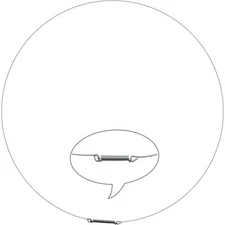 Samsung WF45R6100AC/US-51 Washer Boot Gasket Seal Diaphram Wire