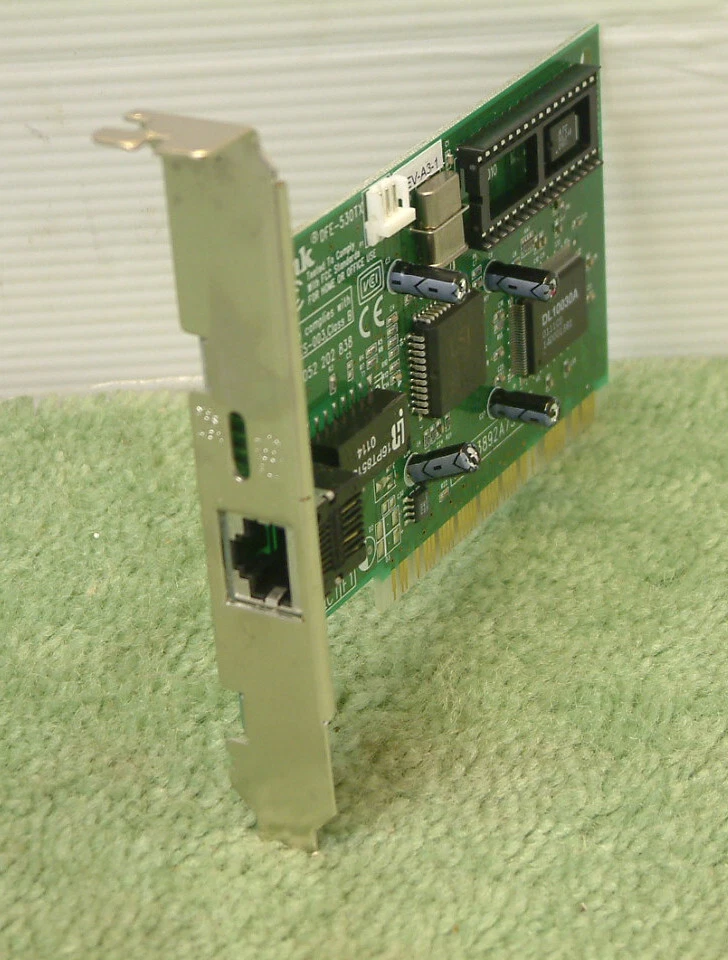 Vintage D-Link DFE-530TX (pnp) Ethernet Network Interface Card 10/100mbs PCI NIC - Image 2 of 2