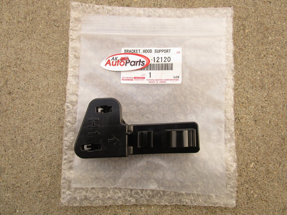 17 - 18 TOYOTA COROLLA IM CAPÔ SUPORTE HASTE BRAÇADEIRA RETENTOR CLIPE FABRICANTE DE EQUIPAMENTO ORIGINAL NOVO - Imagem 2 de 4