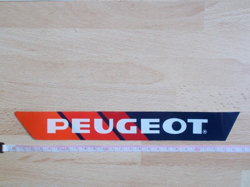 Autocollant Peugeot 24H Du Mans 1980 - Sticker Cyclo D'occasion