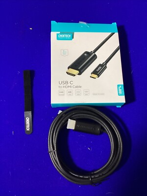 CHOETECH USB C auf HDMI Kabel (4K@60Hz), USB Typ C auf HDMI Kabel Neu