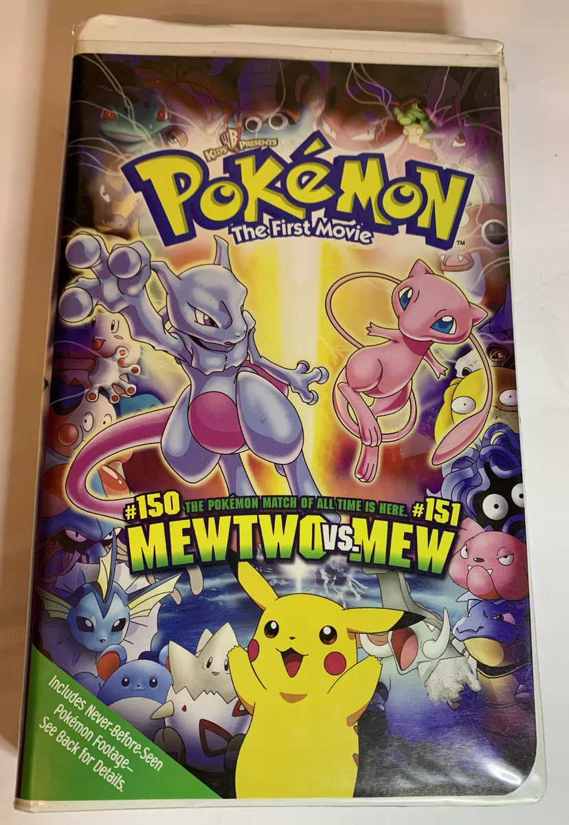 Pokémon: Mewtwo Returns VHS 