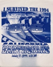 Northridge California Earthquake T-Shirt Northridge California Earthquake T-Shirt