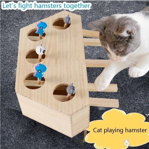 Cat Toys Juguete Para Gatos Caja De Topo Interactiva (3 O