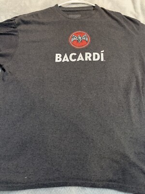 Bacardi Vintage T Shirt. XLarge | eBay