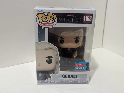 Geralt The Witcher Funko Pop! Television 2021 NYCC Fall Shared Exclusive 1168