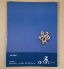 JEWELLERY FROM VARIOUS SOURCES: Nov 1989 Christie's Jewelry Auction Catalog
