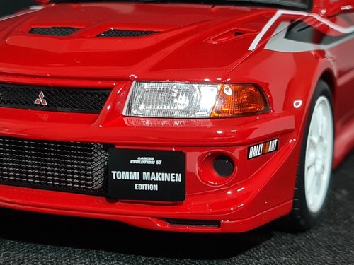 MITSUBISHI LANCER EVO VI TOMMI MAKINEN PASSION RED R71 1999 OTTOMOBILE OT422 - Picture 7 of 8