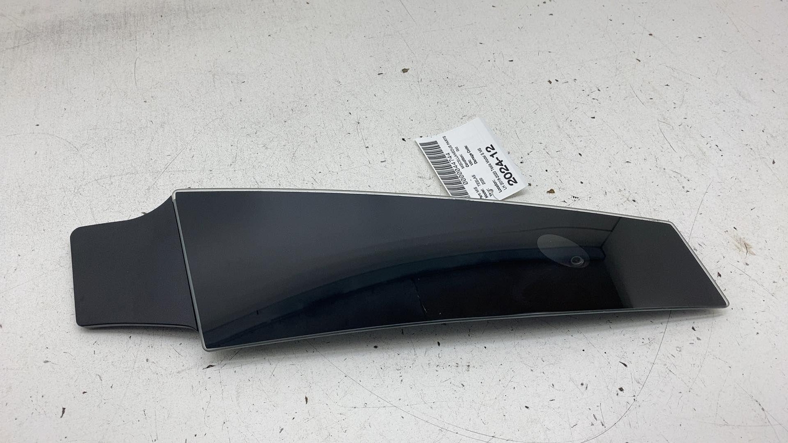 2016-2020 Tesla Model S Left Driver B-Pillar Glass & Camera Trim