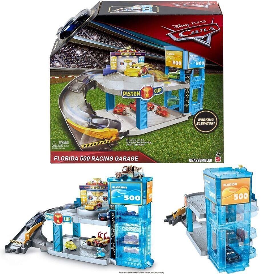 Disney Cars 3 Playsets - Florida Speedway Mega Garage/ Smash Crash Derby &  MORE