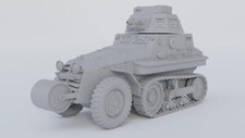 1/56th Scale WW2 French Schneider AMC P16 Half-track - Bolt Action