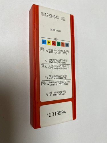 SANDVIK N151.2-200-20-4G 1125 10pcs - Picture 4 of 6