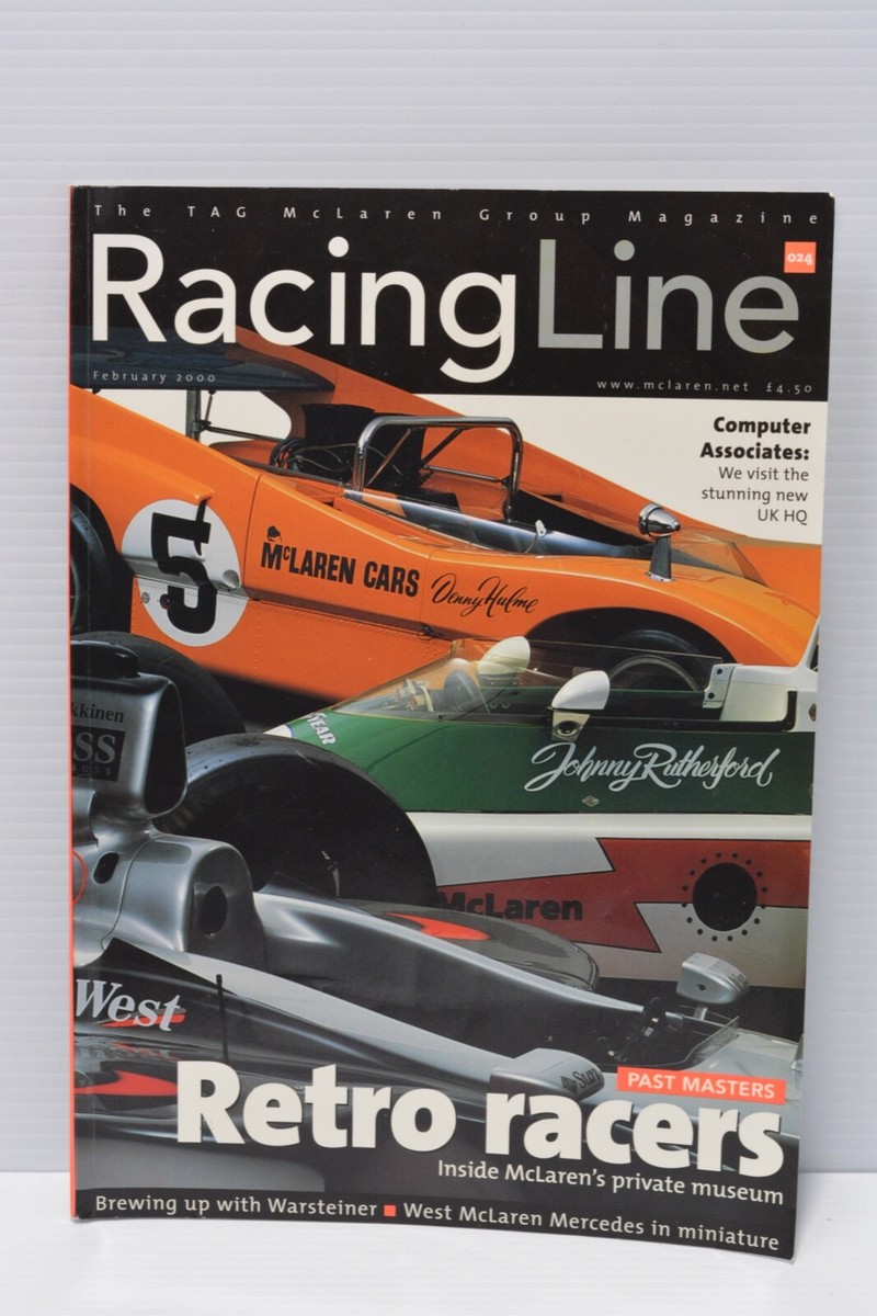 McLaren Racing Line Magazine Lot of 6 Vintage 1999-2000 | eBay UK