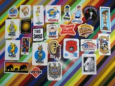 vtg 1980s 1990s Powell Peralta skateboard sticker - mixed graphics