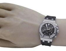 Audemars Piguet Royal Oak Offshore Chronograph 37MM Factory Diamond Watch 9