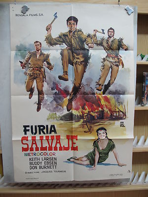 A558  FURIA SALVAJE JACQUES TOURNEUR BUDDY EBSEN 