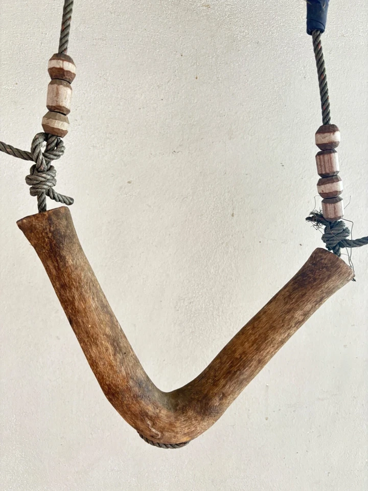 Antique primitive original wooden OX Yoke - Image 3 of 3