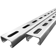 Heavy Duty Unistrut Style Channel 41 x 21 - 2m Lengths Slotted