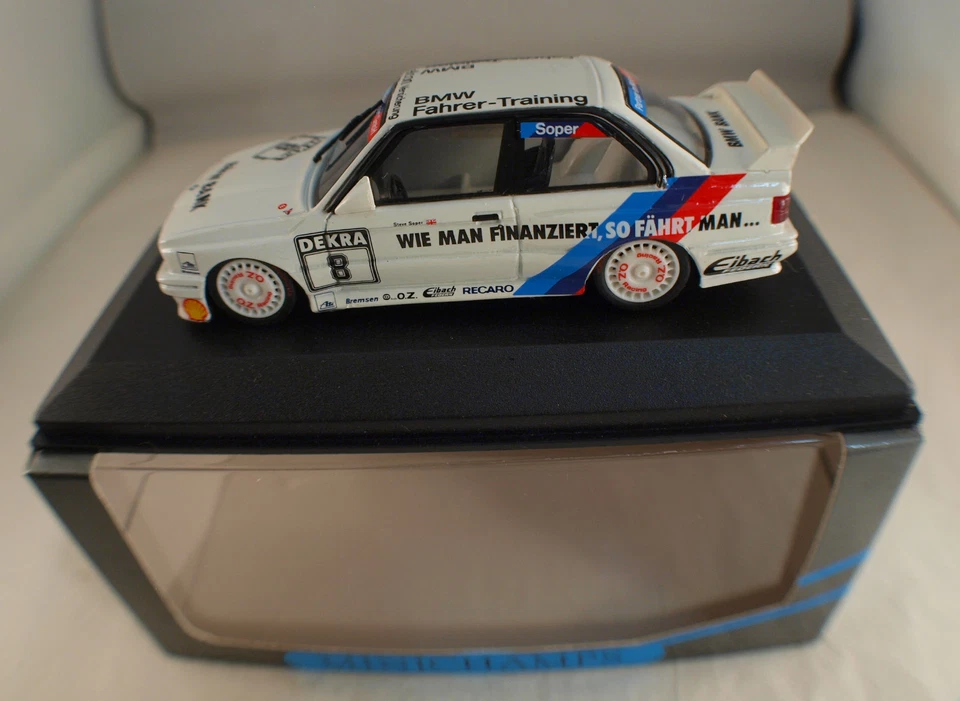 MINICHAMPS Nr 2010 BMW M3 Team: Bigazzi Soper 1/43 #8 Inbox / Scatola - Immagine 4 di 4