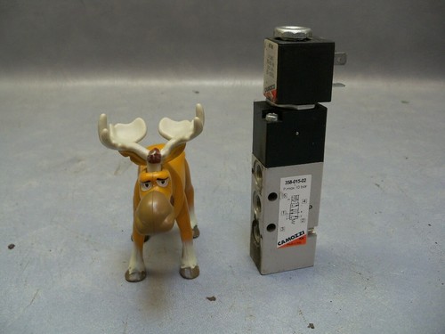 Series 3 Solenoid Valve Camozzi 358-015-02 w/A7M Coil