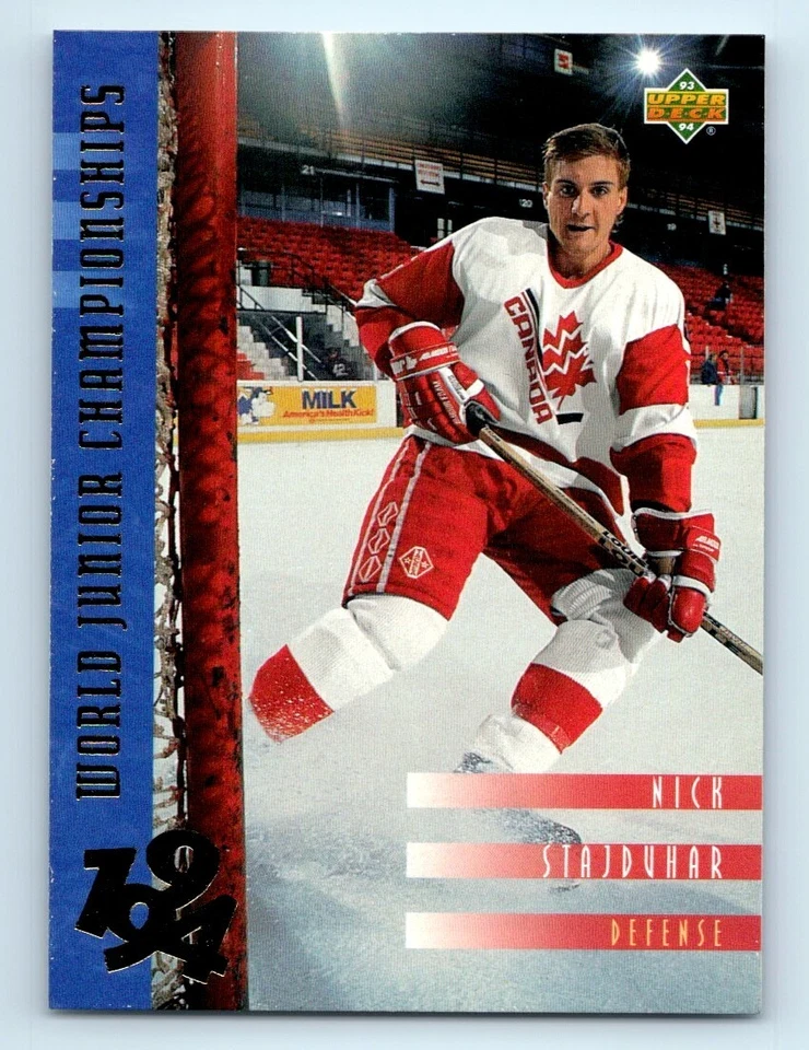 1993-94 UPPER DECK 1994 WORLD JUNIOR CHAMPIONSHIP INSERT CARDS - TAKE YOUR PICK! - Image 4 of 4