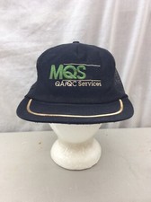 Trucker Hat Baseball Cap Vintage Snapback Retro MQS QA/QC GRUNGE made In USA