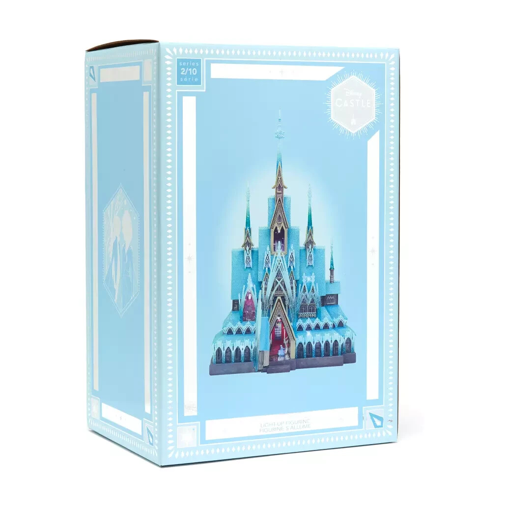 DISNEY CASTLE COLLECTION ARENDELLE FROZEN LIGHT UP FIGURINE CASTLE