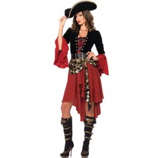 Sexy Women Cosplay Set Female Pirate Costumes Captain Adult GAME Cosplay Unifrom