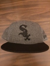 Chicago White Sox Fitted Hat Size 8 New Era 59FIFTY Wool Blend Rare Southsider 
