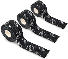 JERSUM Weightlifting Hook Grip Tape-Premium Adhesive Stretchy 3 ROLLS Latex Free