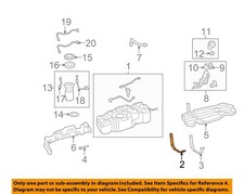 GENUINE TOYOTA OEM 776010C130 Fuel Tank Strap 2007-22 SEQUOIA