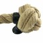 28mm Synthetic Polyhemp Wormed Bannister Rope 12 FT c/w 4 Black ...