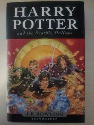Harry Potter and the Deathly Hallows 1st edition hardback Very Rare (Never Read)