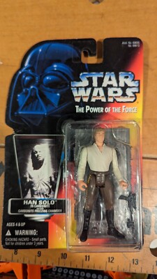 Star Wars Power of The Force Hans Solo In Carbonite NIP