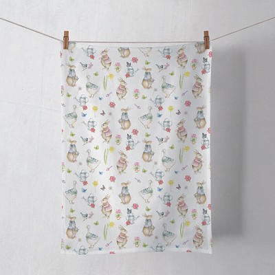 Lustiges Küchenhandtuch Mit Hasen-Hintern – 40,6 X 61 Cm, Saugfähig, Dekorativ, Aus Polyester