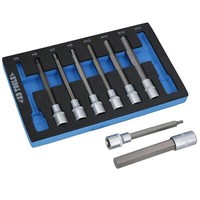 1/2 Zoll Antrieb Innensechskant SteckschlüSsel Extra Lang 140 Mm 5 Mm - 17 Mm...
