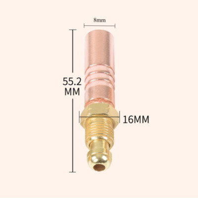 8mm TIG Welding Torch Fitting Connector Adapter Fitting for WP18 2Pcs