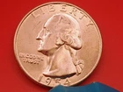 1954 S Washington Quarter Silver Brilliant Uncirculated