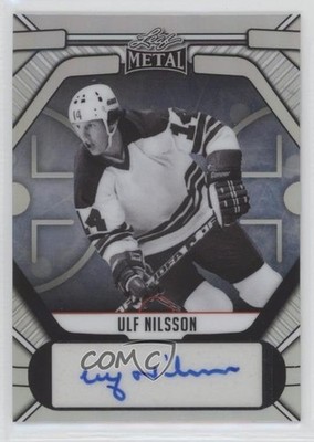 2025 Leaf Metal Legends Silver Prismatic 4/10 Ulf Nilsson #BA-UN1 Auto 03uh