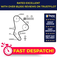 Timing Belt fits CITROEN XSARA PICASSO N68 2.0D 99 to 11 Gates 081696 0816A8 New