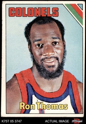 1975 Topps #277 Ron Thomas Colonels Louisville  3 - VG