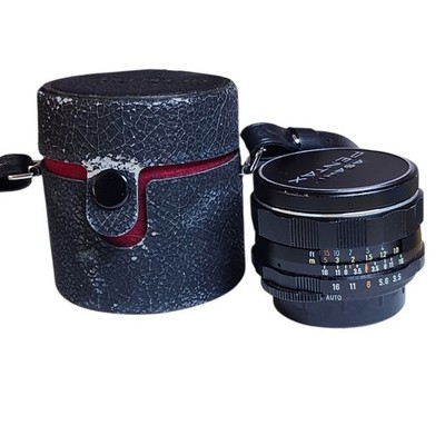 Asahi Pentax Super-Multi-Coated Takumar 35mm f/3.5 M42 + Case #R3-4-L3